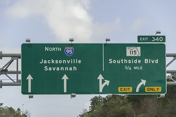 Jacksonville Interstate Sign